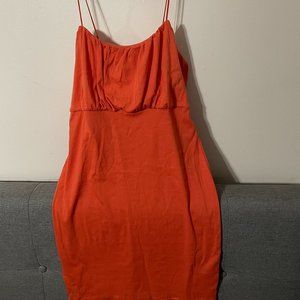 Target Orange Summer Dress